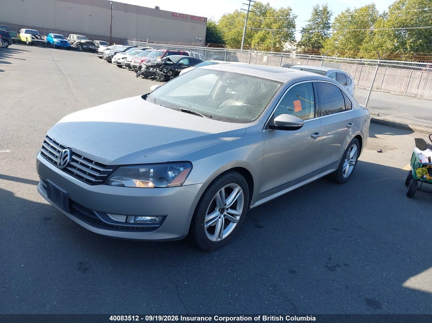 Vin: 1vwcn7a30cc010964, lot: 30101261, volkswagen passat sel 20122