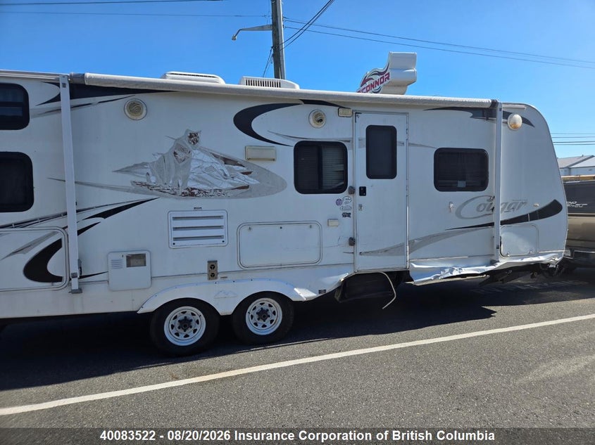 2009 OTHER KEYSTONE COUGAR TRAILER N/A