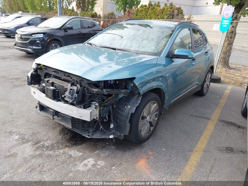 2019 Hyundai Kona, Удар спереду, IAAI, VIN KM8K33AG8KU023529 — фото 2