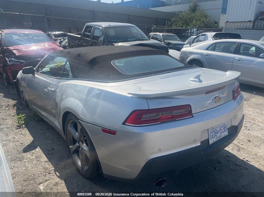 2014 CHEVROLET CAMARO COUPE 3.6L V6 FI DOHC 24V NF4