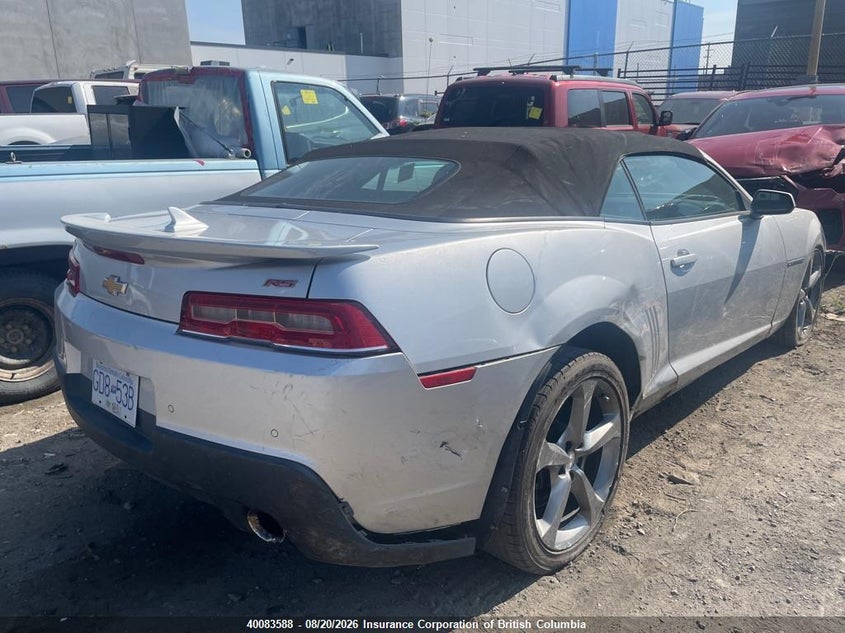 2014 CHEVROLET CAMARO COUPE 3.6L V6 FI DOHC 24V NF4