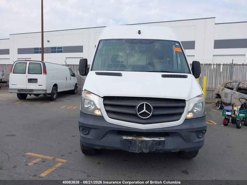 2016 MERCEDES-BENZ SPRINTER VAN 2.1L I-4 DI, DOHC, VVT, TURBO, 161HP