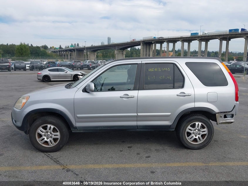 2003 HONDA CR-V SPORT UTILITY VEHICLE 2.4L I-4 DOHC, VVT, 160HP