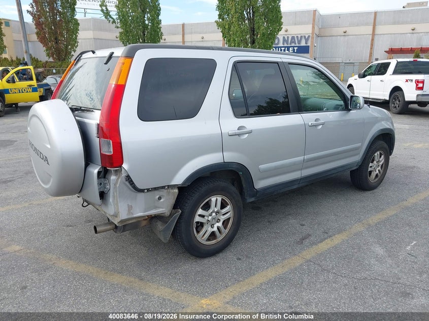 2003 HONDA CR-V SPORT UTILITY VEHICLE 2.4L I-4 DOHC, VVT, 160HP