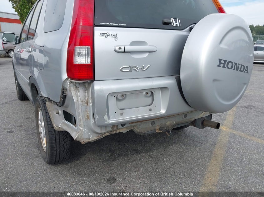 2003 HONDA CR-V SPORT UTILITY VEHICLE 2.4L I-4 DOHC, VVT, 160HP