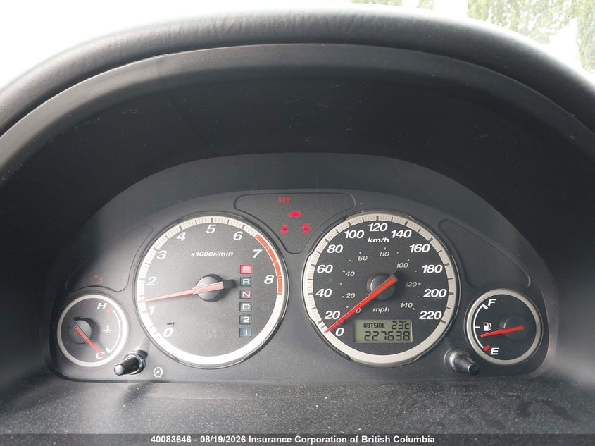 2003 HONDA CR-V SPORT UTILITY VEHICLE 2.4L I-4 DOHC, VVT, 160HP