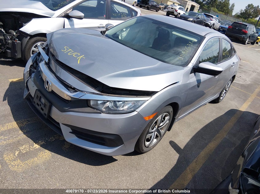 Vin: 2hgfc2f56jh030859, lot: 30101445, honda civic lx 20182