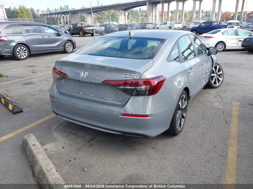 Vin: 2hgfe4f81sh006678, lot: 30101461, honda civic 20254