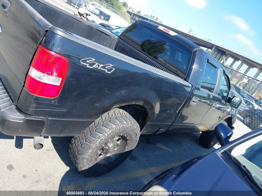2008 FORD F-150 COUPE 5.4L V8 FI SOHC F