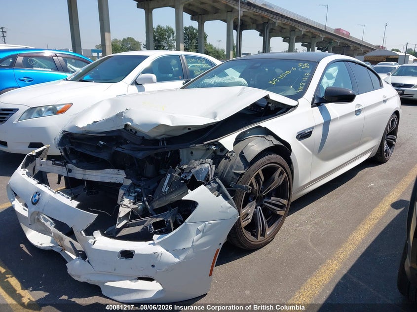 Vin: wbs6c9c53fd467923, lot: 30101538, bmw m6 gran coupe 20152