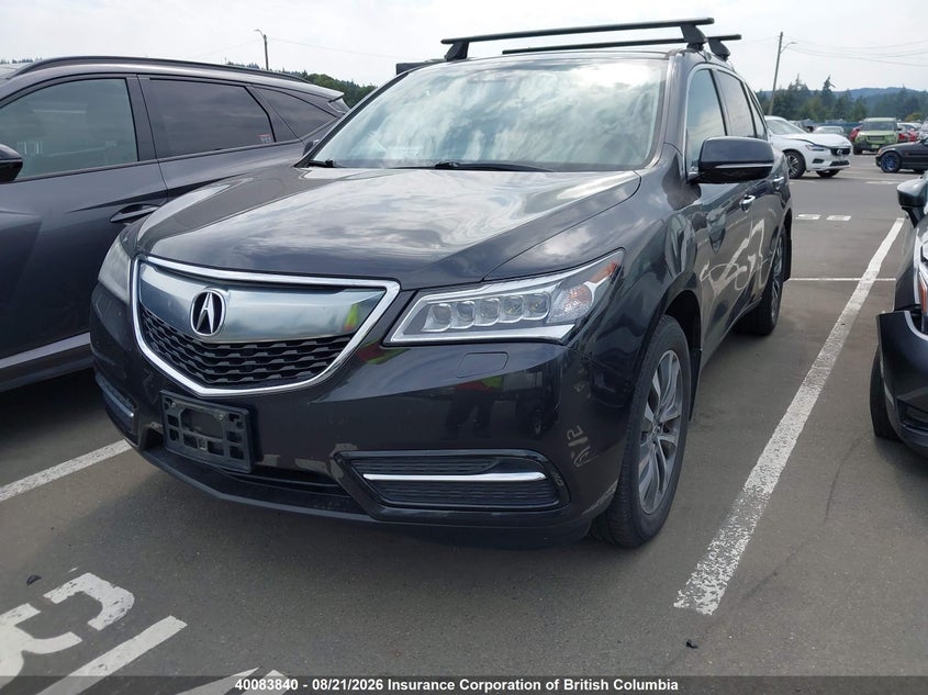 2016 ACURA MDX SPORT UTILITY VEHICLE 3.5L V-6 DI, VVT, 290HP