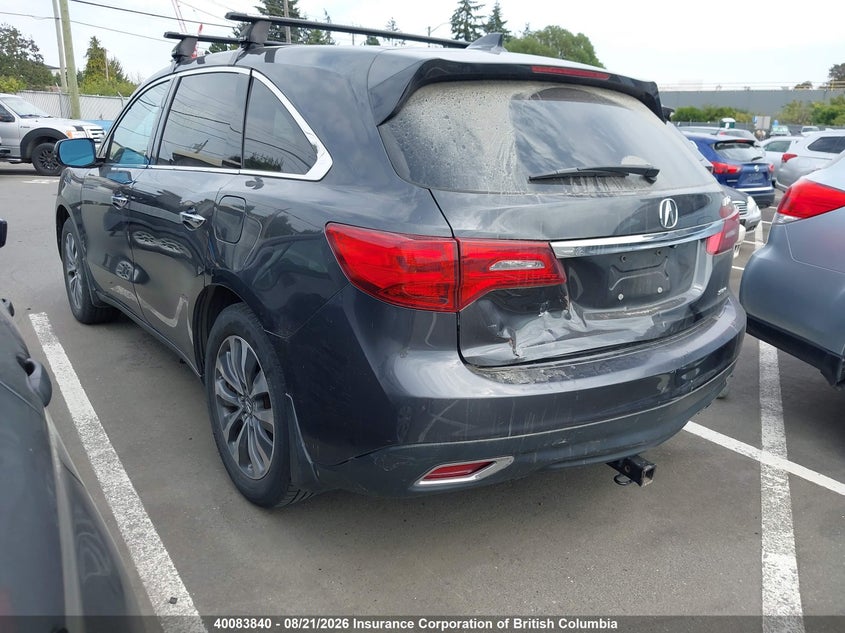 2016 ACURA MDX SPORT UTILITY VEHICLE 3.5L V-6 DI, VVT, 290HP