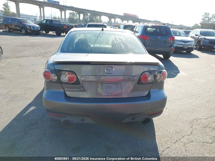 2007 MAZDA SPEED 6 SEDAN 2.3L I4 FI DOHC 16V F4