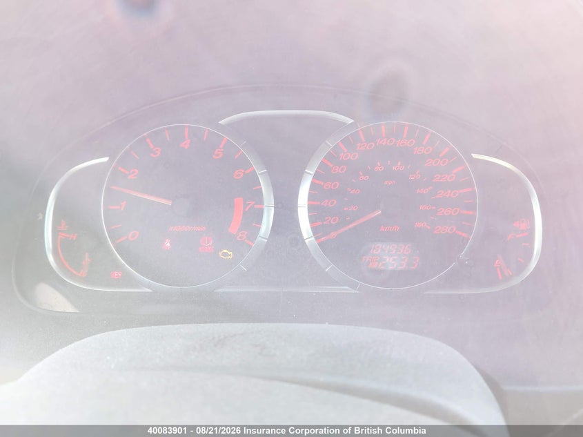 2007 MAZDA SPEED 6 SEDAN 2.3L I4 FI DOHC 16V F4