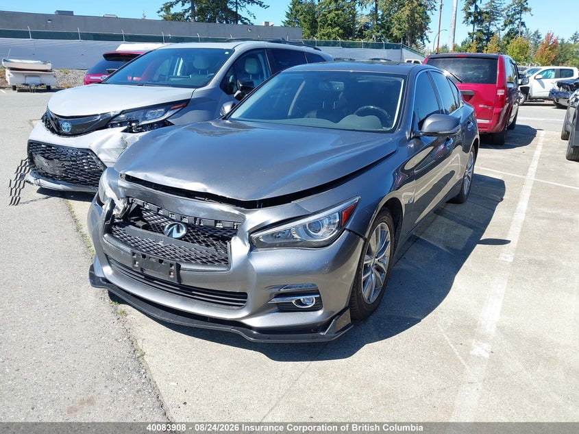 2017 INFINITI Q50 SEDAN 3.0L V6 FI DOHC 24V NF4