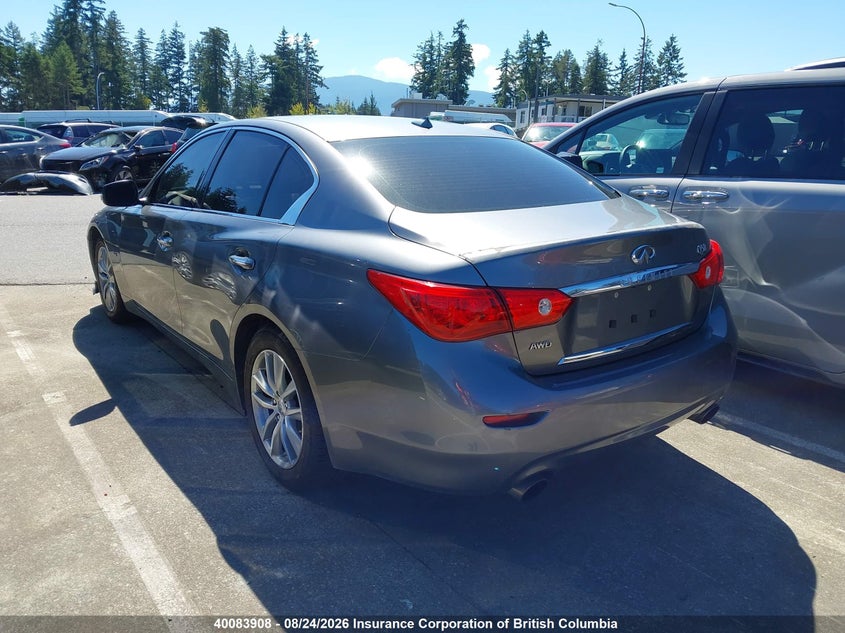2017 INFINITI Q50 SEDAN 3.0L V6 FI DOHC 24V NF4
