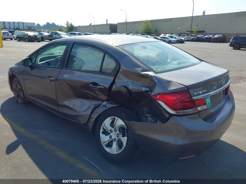 Vin: 2hgfb2f4xdh007826, lot: 30101766, honda civic lx 20133