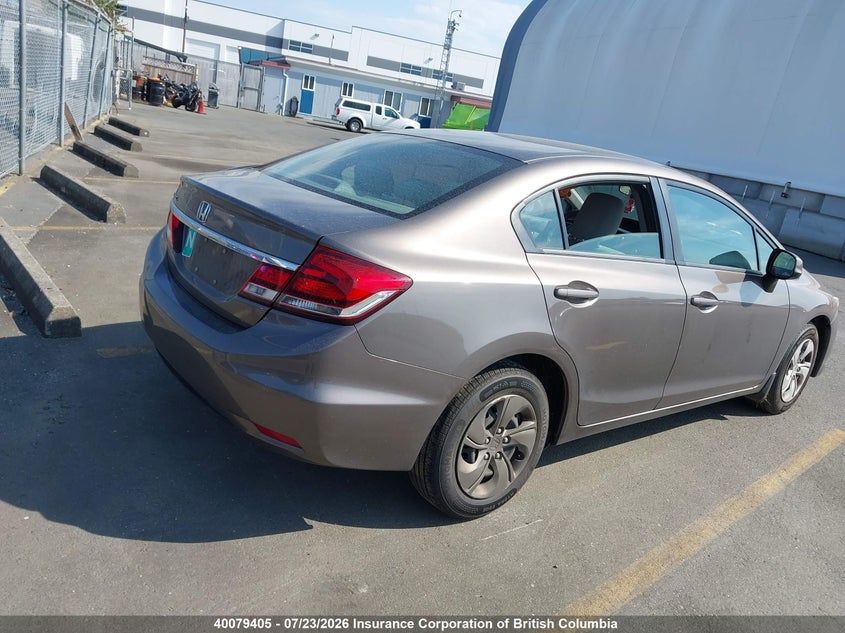 Vin: 2hgfb2f4xdh007826, lot: 30101766, honda civic lx 20134