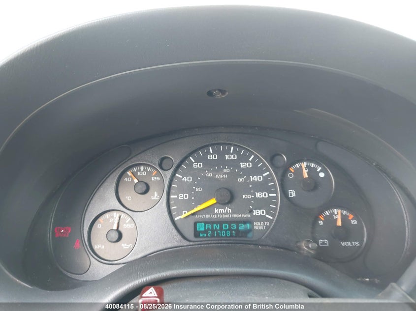 1998 CHEVROLET N/A PICKUP 2.2L I-4 120HP