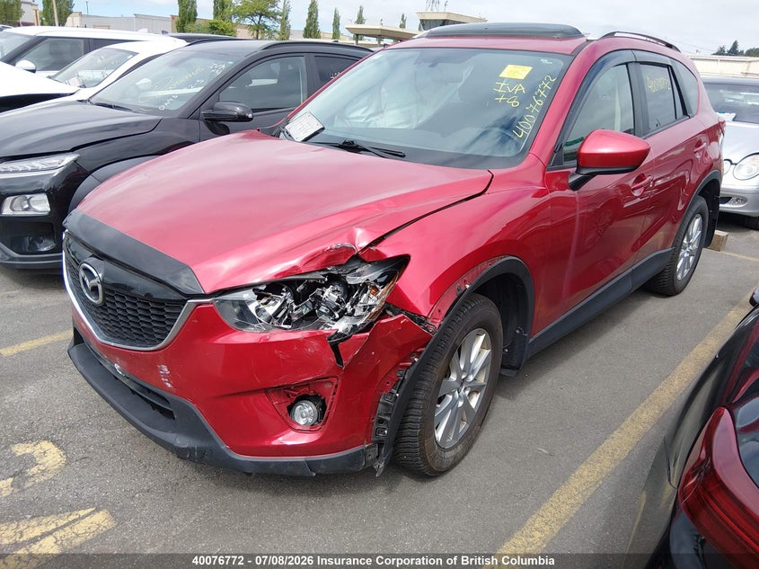 2014 Mazda CX-5, Правый бок, IAAI, VIN JM3KE4CY8E0419666 — фото 2