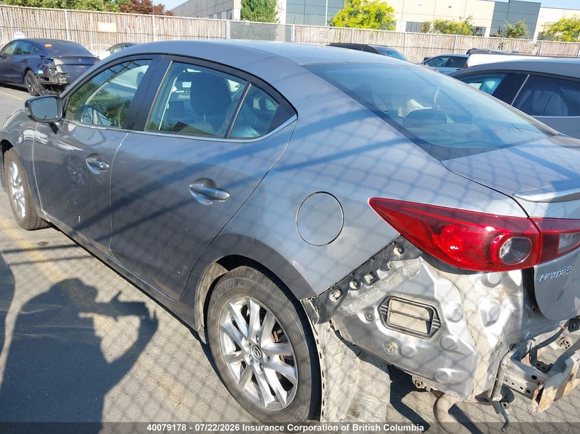 Vin: 3mzbm1v75fm160192, lot: 30101965, mazda 3 touring 20153