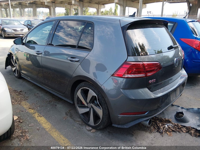 Vin: 3vw6t7auxkm025920, lot: 30101979, volkswagen gti s/se/autobahn/rabbit edition 20193