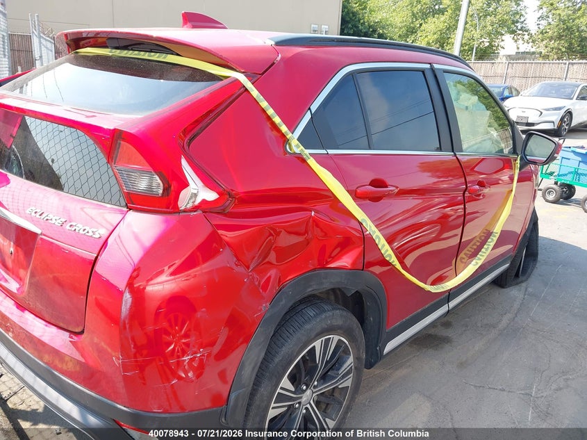 2019 MITSUBISHI ECLIPSE CROSS SPORT UTILITY VEHICLE 1.5L I-4 DI, DOHC, VVT, TURBO, 152HP
