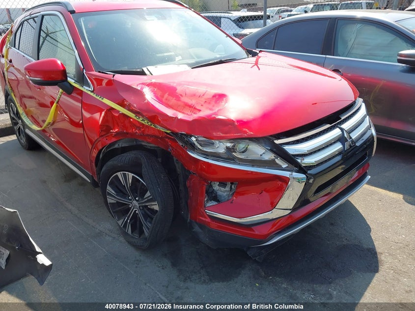 2019 MITSUBISHI ECLIPSE CROSS SPORT UTILITY VEHICLE 1.5L I-4 DI, DOHC, VVT, TURBO, 152HP