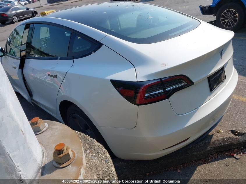 Vin: 5yj3e1ea5pf494695, lot: 30102071, tesla model 3 rwd 20233