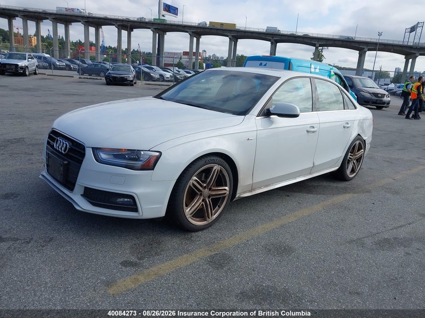 2016 Audi A4, Left Side, IAAI, VIN WAUKFCFL9GN006769 — photo 2