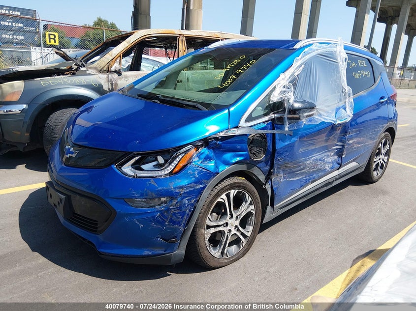 Vin: 1g1fz6s07k4149459, lot: 30102212, chevrolet bolt ev premier 20192