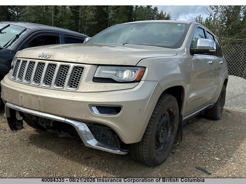 2014 Jeep Grand Cherokee, Удар спереду, IAAI, VIN 1C4RJFJM3EC333033 — фото 2