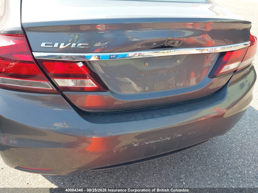 2015 HONDA CIVIC SEDAN 1.8L I4 FI SOHC 16V NF4