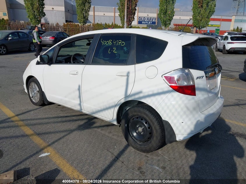 Vin: jhmge8h56bc800025, lot: 30102296, honda fit 20113
