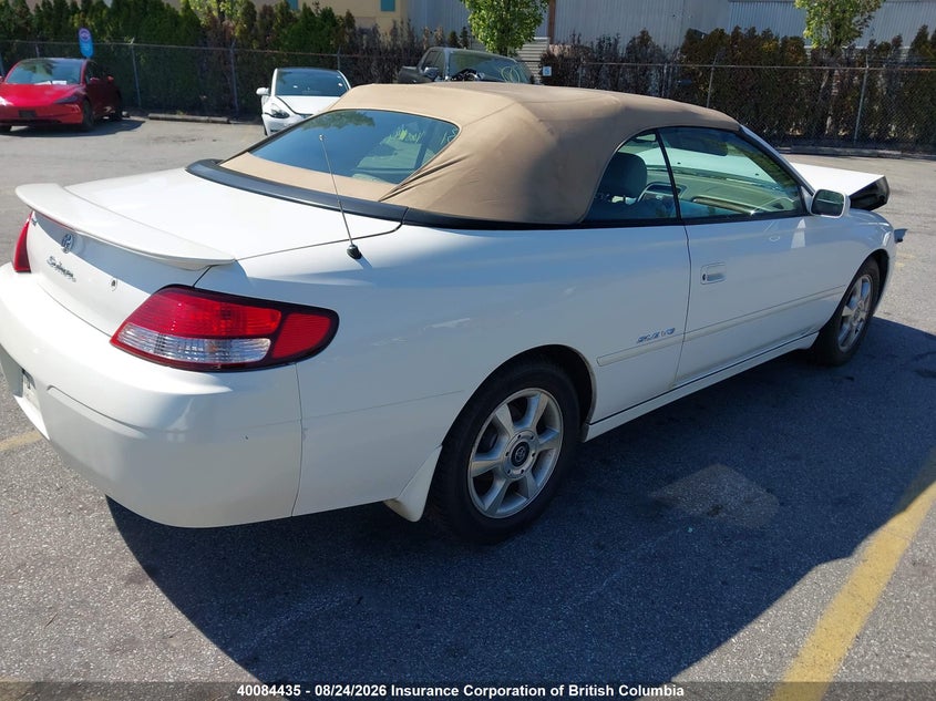 2001 TOYOTA CAMRY SEDAN 3.0L V6 FI DOHC 24V F4