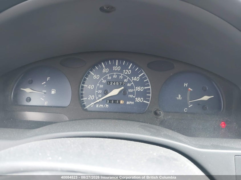 1998 TOYOTA TERCEL SEDAN 1.5L I4 FI DOHC 16V F4