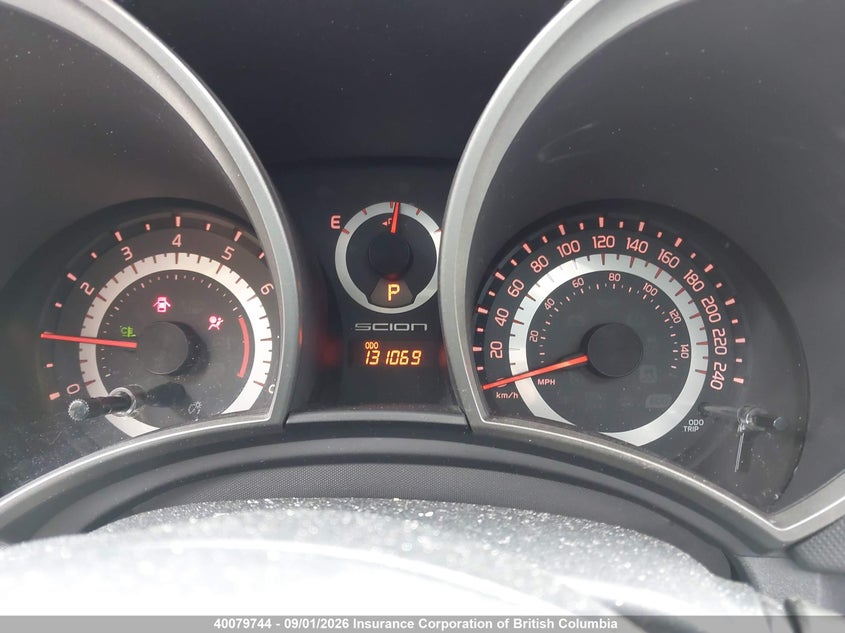 2012 TOYOTA SCION TC COUPE 2.5L I-4 DOHC, VVT, 180HP