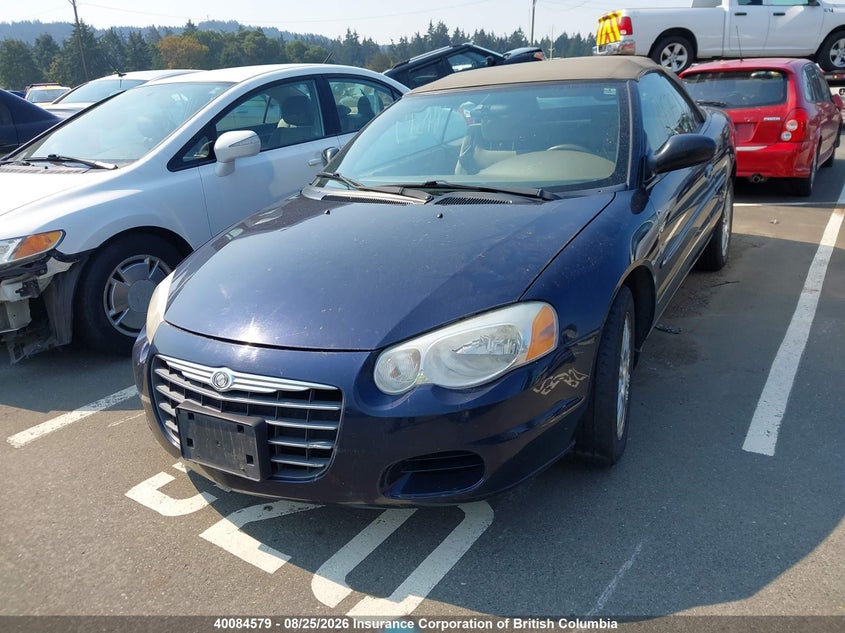2004 CHRYSLER SEBRING SEDAN 2.7L V6 FI DOHC F