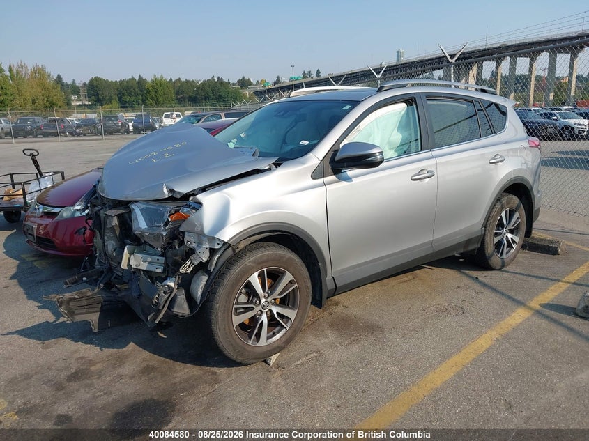 2017 TOYOTA RAV 4 SPORT UTILITY VEHICLE 2.5L I4 FI DOHC 16V NF4