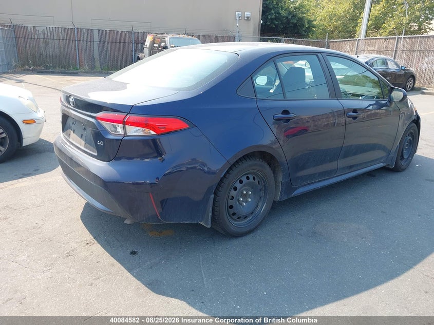 Vin: 5yfbprbe1lp098077, lot: 30102556, toyota corolla le 20204