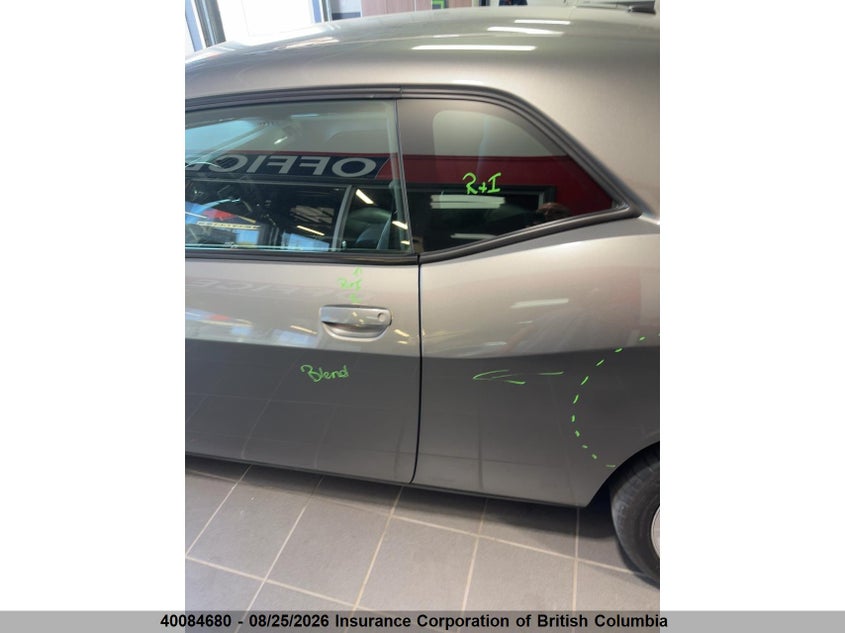2012 DODGE CHALLENGER COUPE 5.7L V8 FI OHV 16V NF2