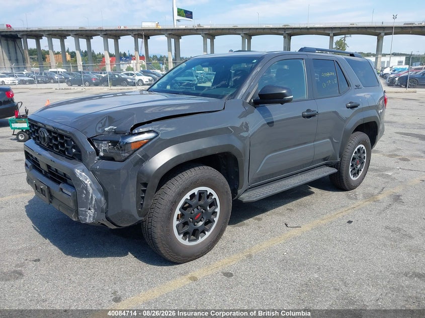 2025 TOYOTA 4RUNNER SPORT UTILITY VEHICLE 2.4L I-4 DI, DOHC, VVT, TURBO, 278HP