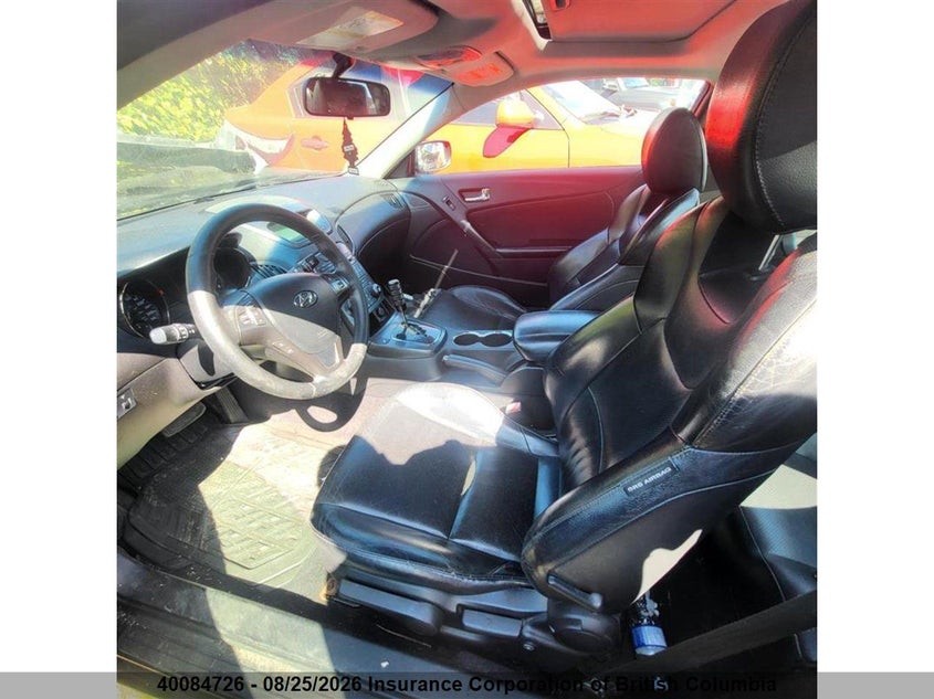 2012 HYUNDAI GENESIS COUPE COUPE 2.0L I4 FI DOHC 16V NF4