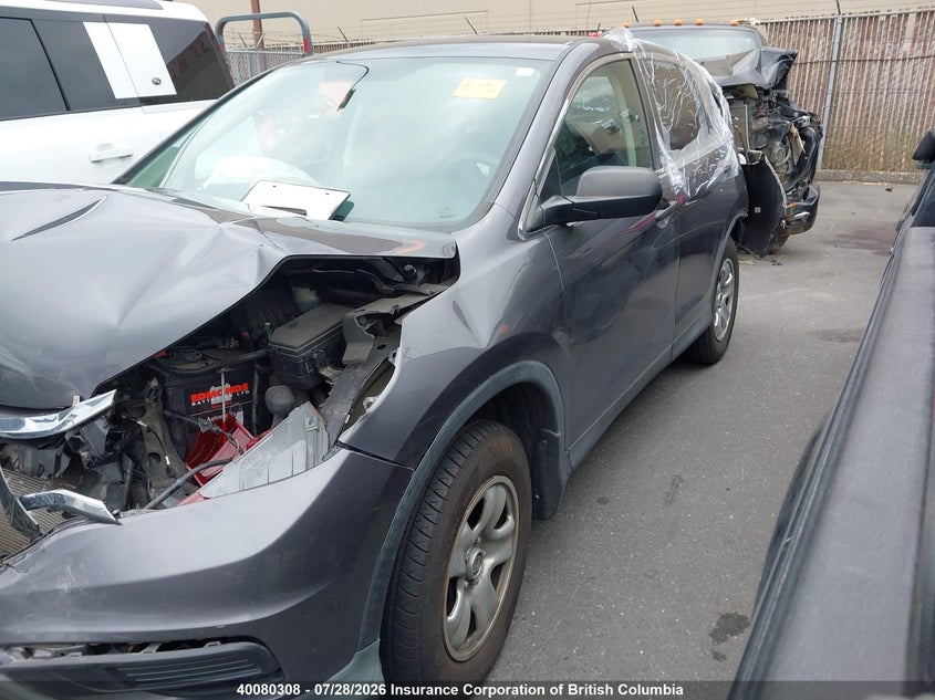 Vin: 2hkrm4h30fh128848, lot: 30102762, honda cr-v lx 20152