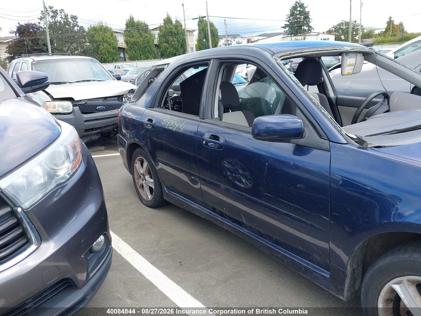 2005 SAAB 9-2X HATCHBACK 2.5L I4 FI SOHC NF4