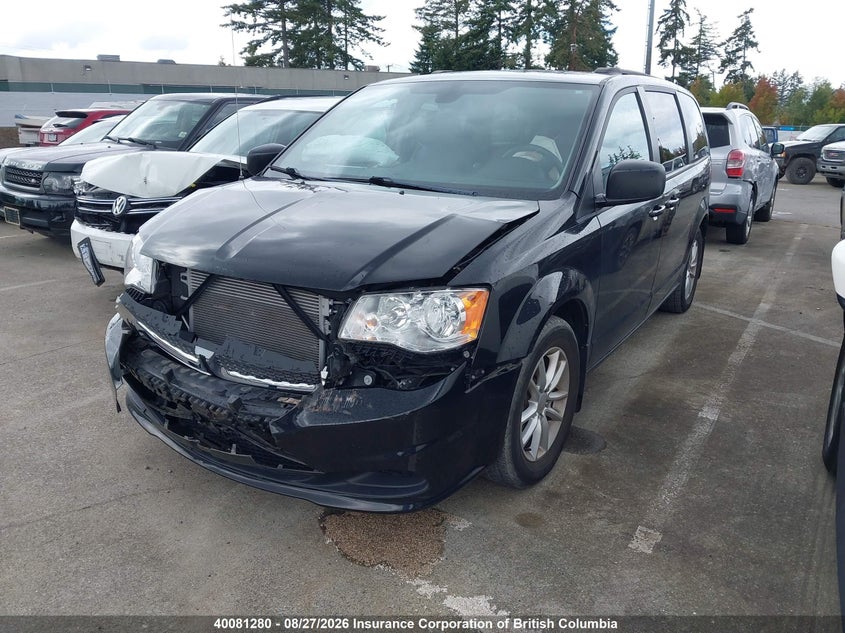 2019 Dodge Caravan, Front, IAAI, VIN 2C4RDGBG4KR796436 — photo 2