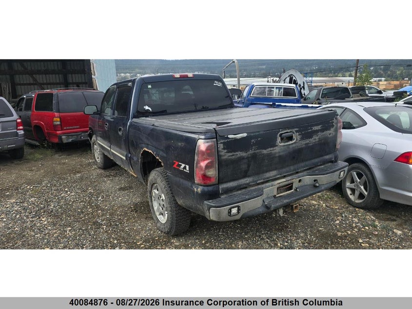 2006 CHEVROLET SILVERADO PICKUP 5.3L V8 FI F