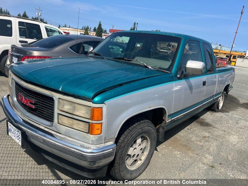1994 GMC SIERRA COUPE 5.7L V8 FI F
