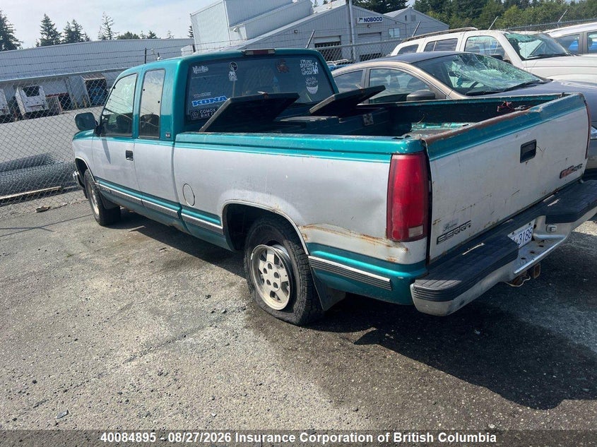 1994 GMC SIERRA COUPE 5.7L V8 FI F