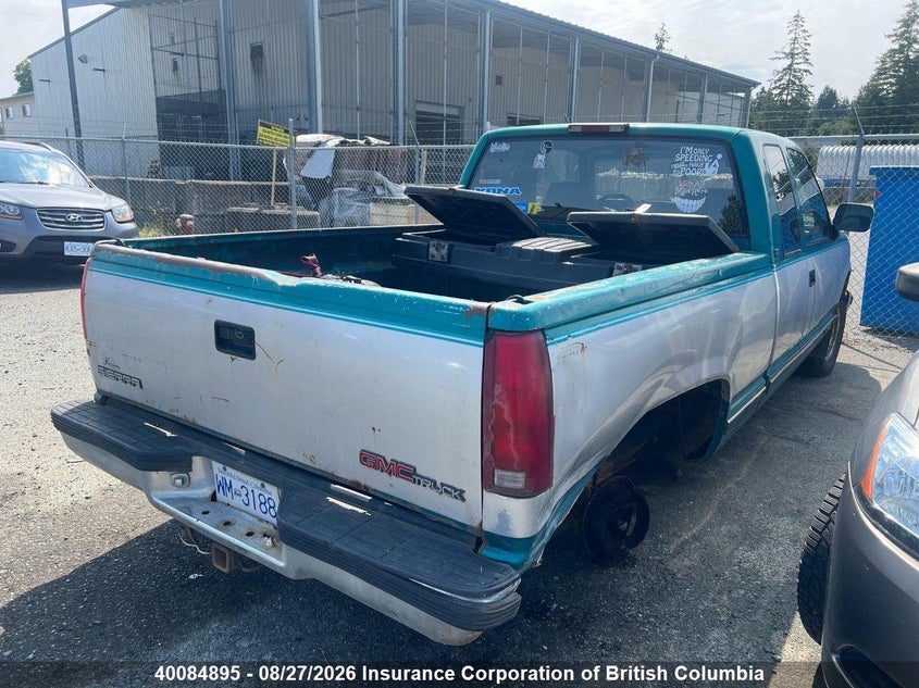 1994 GMC SIERRA COUPE 5.7L V8 FI F